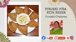 gud aur atte ke meethe puda recipe meetha chilla punjabi malpoora jaggery puda गुड़ आटे का पूड़ा [upl. by Lenee]