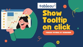 Show Tooltip on click in Tableau [upl. by Llehcal]