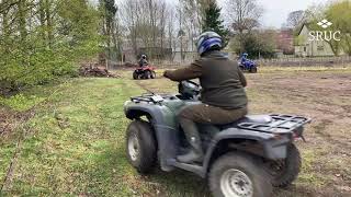 SRUC Gamekeepers Quad Bike Training [upl. by Devitt]