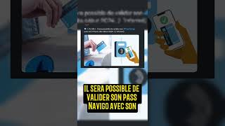 Il sera possible de valider son Pass Navigo avec son iPhone dès début 2024 [upl. by Raual563]