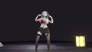 4K MMD wiggle wiggle  miku [upl. by Ibob779]