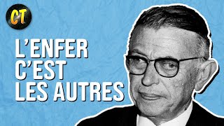 Philosophie  Sartre « Lenfer cest les autres » explication [upl. by Eimmas]