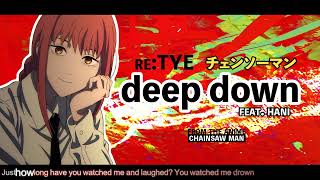 quotDeep downquot English Cover  Chainsaw Man ED9 feat HANI [upl. by Martainn]