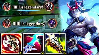 KAYN TOP BUT I SCALE AND 1V5 THE ENTIRE LATE GAME FANTASTIC  S14 Kayn TOP Gameplay Guide [upl. by Atte]