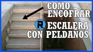 ENCOFRADO DE ESCALERA [upl. by Eiramnwad]