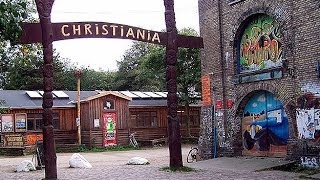 Turismo por el mundo Christiania el barrio libre de Copenhague [upl. by Myriam]