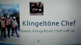 Chef ruft an Klingeltöne  Boss ringtone [upl. by Fellows]