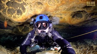 Ichetucknee Spring Cave Dive Can Jonathan fit through the restriction [upl. by Hola]