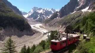 Montenvers train amp Mer de Glace  Chamonix All Year [upl. by Ridglea]