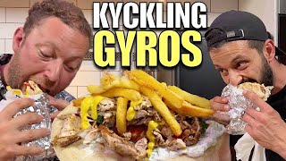 GYROS PÅ HEL KYCKLING  ROY NADER [upl. by Bamford566]