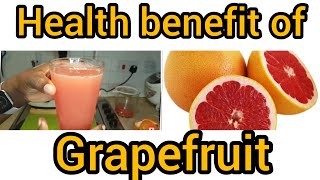 Health benefit of grapefruit [upl. by Enilec983]