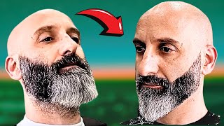 How to Perfect VShaped Beard Trimming [upl. by Larena]