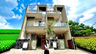 100 Gaj 15X60 Most Beautiful 3BHK Duplex House For sale in Vaishali Jaipur With Modern interior [upl. by Nnylireg]