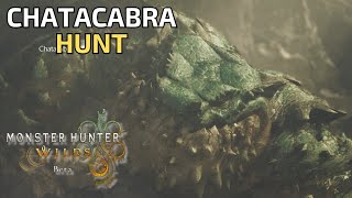 Monster Hunter Wilds Beta  Chatacabra Hunt [upl. by Amsirahc]