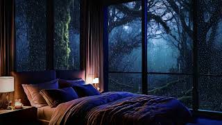 Eliminate insomnia in 5 minutes with the sound of resounding Rain amp Rumbling Thunder [upl. by Ri]