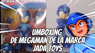 Umboxing de la figura de megaman de la marca Jada toys quotEl buen camino que estan tomandoquot [upl. by Enois]