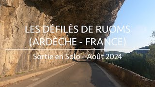 Les défilés de Ruoms Ardèche  France [upl. by Eseilana]