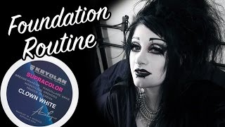 My Foundation Routine with Greasepaint  Black Friday [upl. by Burns]