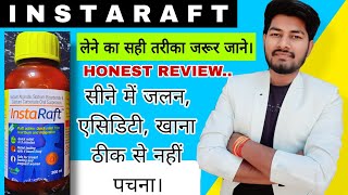 Instaraft Syrup Benefits amp Review in Hindi  Instaraft dosage amp Side effects  Sun Pharma [upl. by Onihc835]