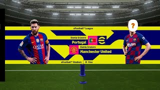 Messi vs Manchester United ।। football match ।। 7 amp 0 jisan XP [upl. by Etezzil]