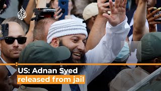 US judge orders release of Adnan Syed after 20 years in prison  Al Jazeera Newsfeed [upl. by Nnalyrehc]