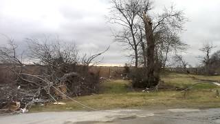 Pennington Tx tornado damage [upl. by Annoynek]