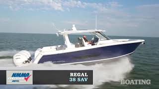 Boating Magazine Review Regal 38 SAV The ultimate Centre Console [upl. by Hunley400]