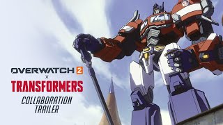 Overwatch 2 x TRANSFORMERS  Collaboration Trailer [upl. by Teerprug927]