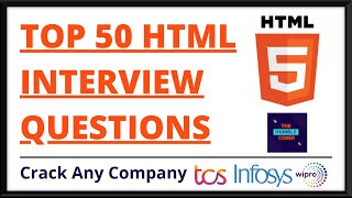 Top 50 HTML Interview Question Question With Answers  Most Asked  HTML Interview Web Development [upl. by Hakon]