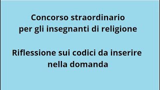 Concorso straordinario per gli Idr Riflessione sui titoli da inserire nella domanda [upl. by Downe408]