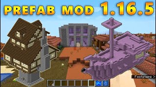 Prefab Mod Spotlight  How to Get Instant Structures in Minecraft [upl. by Vinson]