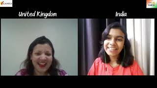 Cambly English Conversation 58 with lovely tutor from UK  Adrija Biswas [upl. by Evie]