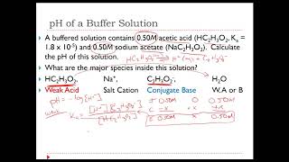 Intro to Buffers and the HendersonHasselbalch Equation [upl. by Hieronymus]