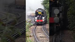 CL1  Clan Line No 35028 26th September 2024 HeritageSteam ClanLine Trains PtarmiganTrains [upl. by Oicram433]