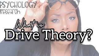 What is the Drive Theory  Conformity  Human Psychology  Zajonc [upl. by Thorrlow]