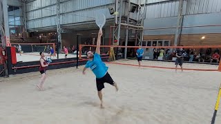 Beach Tennis  DVelhoPZanqui x VLagoMMissaglia  Dupla Masculina beachtennis [upl. by Ailehc]