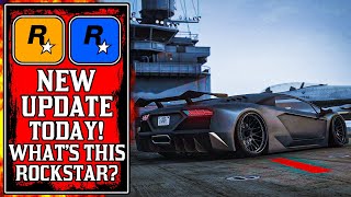 Rockstar WHAT IS THIS The NEW GTA Online UPDATE Today New GTA5 Update [upl. by Aihseken]