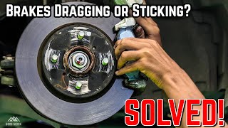 How to Diagnose amp Fix Sticking Brakes [upl. by Ardnuahsal]