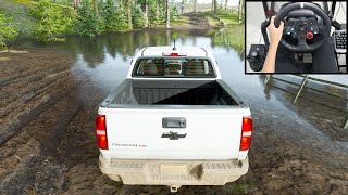 Chevrolet Colorado Truck  Forza Horizon 4  Logitech g29 gameplay [upl. by Nalyd]