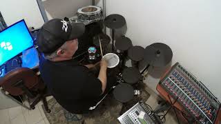 HYSTERIA DRUM COVER ROLAND TD 11 DRUMSET [upl. by Stila]