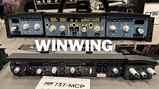 Winwing Airbus FCU and Boeing EFIS panels FMC and CDU [upl. by Martens778]