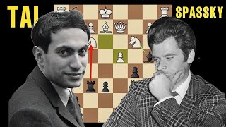 Mikhail Tal vs Boris Spassky 1973  Unforgettable Round  13 [upl. by Crofton]