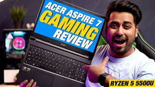 Acer Aspire 7 2021 Ryzen 5500U Gaming Review  12 GAMES TESTED  Acer Aspire 7 2021 Gaming Test 🔥 [upl. by Welker914]