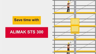 Our fastest scaffolding system just got faster with Alimak STS 300 [upl. by Messing]