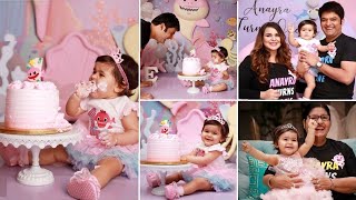 Kapil Sharma Daughter Anayra Sharma First Birthday Celebration 2020 [upl. by Arimay]