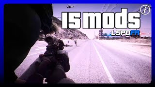 15 immersive mods for your LSPDFR GTA V Sample  Part 2 [upl. by Nairadal41]