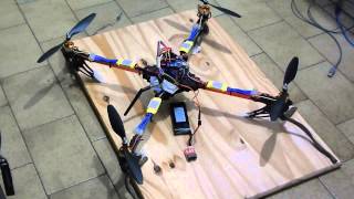 Tango DRN  Arduino controlled drone  First fly part 1 [upl. by Suh314]