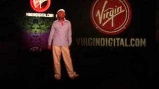 Hologram of Richard Branson  Virgin Digital Launch 2005 [upl. by Cullen683]