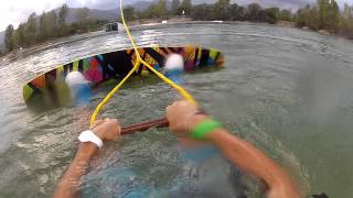 GOPRO HD Learning basics of Wakeboarding [upl. by Harden]