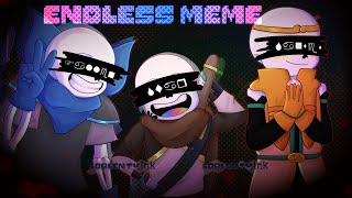 Endless MEME  ⚠️Flash and Blood warning【Undertale AU animation】 × Fallen Star Sanses × REMAKE [upl. by Ahcas]